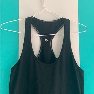 LuluLemon Racer Back Black Tank Top